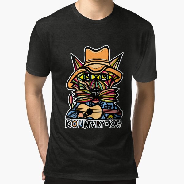 "Kountry Kat" Tri-blend T-Shirt