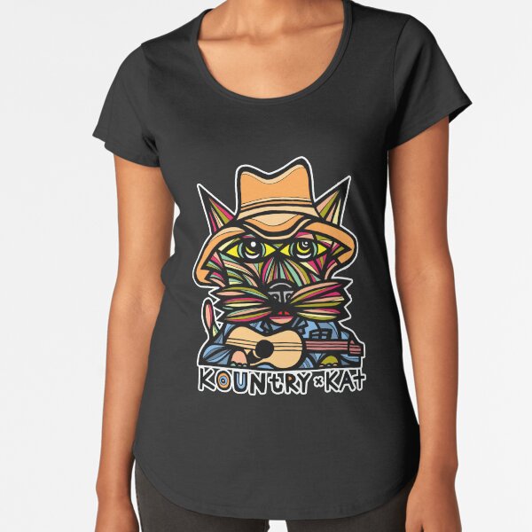 "Kountry Kat" Premium Scoop T-Shirt