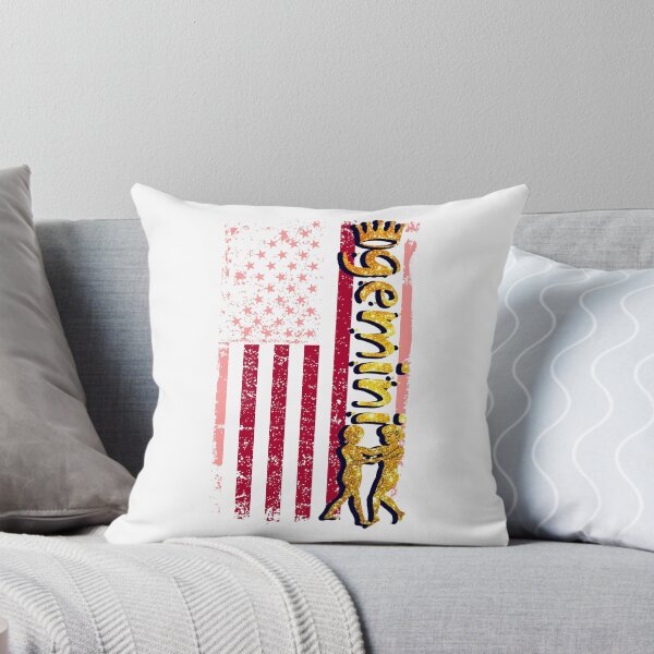 Item preview, Queens American Flag	Gemini Zodiac Sign designed and sold by bestdesign4u.