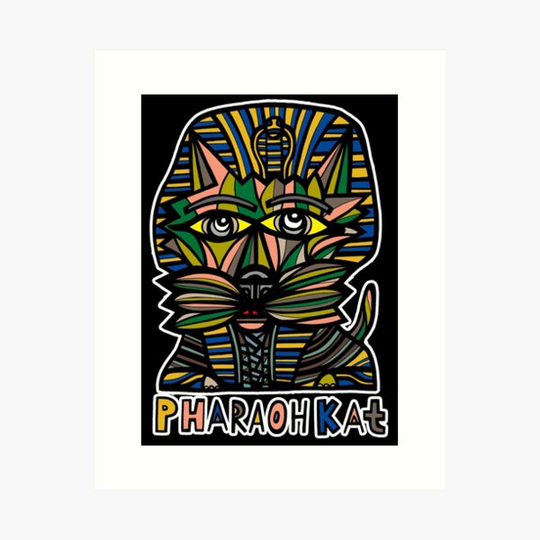 "Pharaoh Kat" Art Print