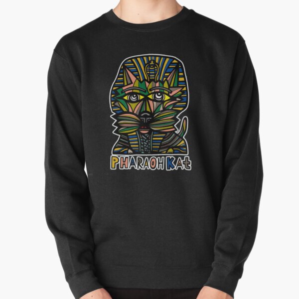 "Pharaoh Kat" Pullover Sweatshirt