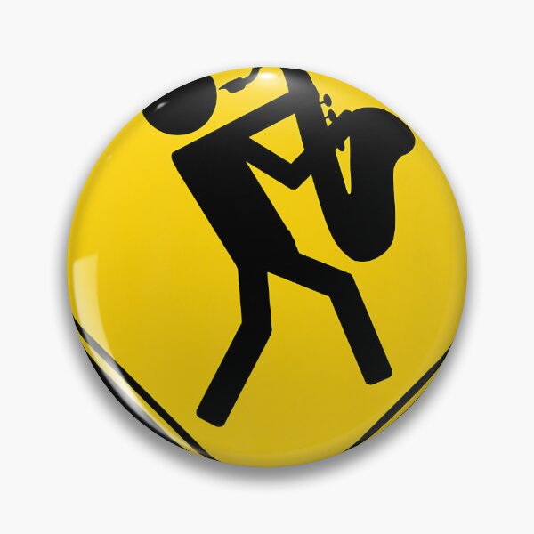 Item preview, Warning Saxophonist Musical designed and sold by GregoryPerks.