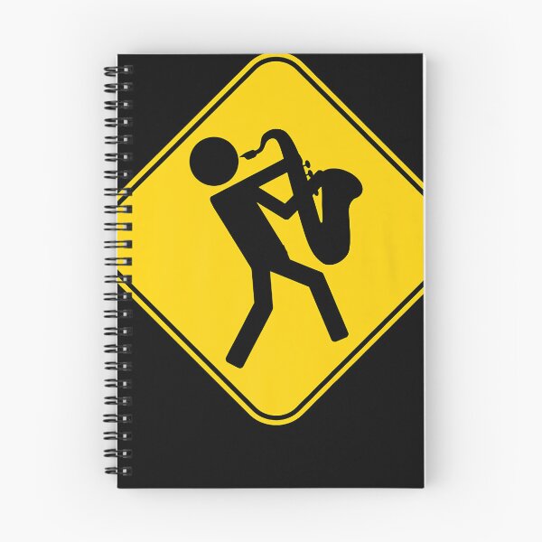 Item preview, Warning Saxophonist Musical designed and sold by GregoryPerks.