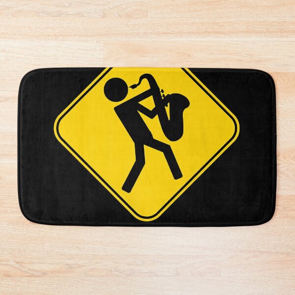 Item preview, Warning Saxophonist Musical designed and sold by GregoryPerks.