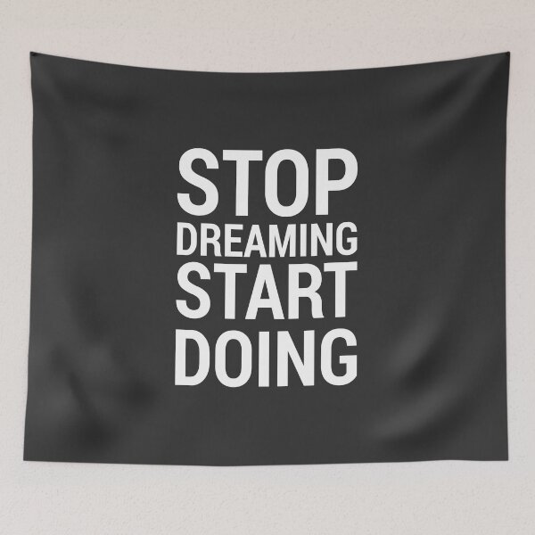 Item preview, Stop Dreaming Start Doing, Motivation Fitness, Motivation Quotes, designed and sold by MamineShop.