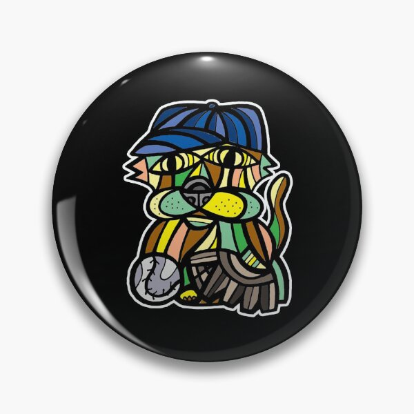 "Baseball Kat" Pin