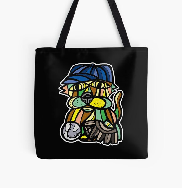 "Baseball Kat" All Over Print Tote Bag