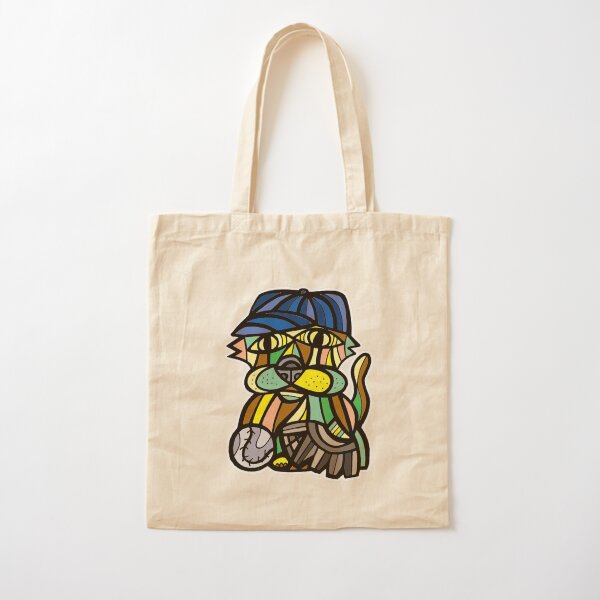 "Baseball Kat" Cotton Tote Bag