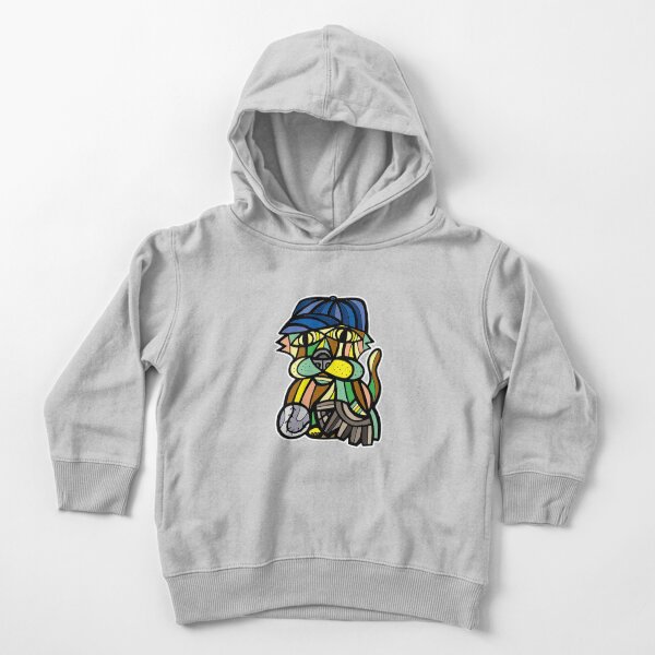 "Baseball Kat" Toddler Pullover Hoodie