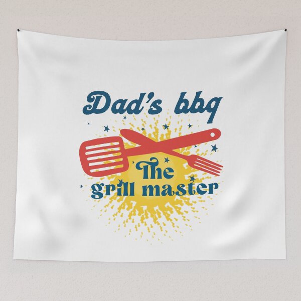 Item preview, Dads bbq the grill Master  designed and sold by InnaMGraphic.