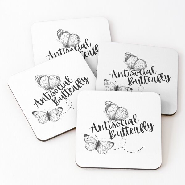 Item preview, Antisocial Butterfly | Funny Introvert Gift | Fun Antisocial  designed and sold by DevlynnDesigns.
