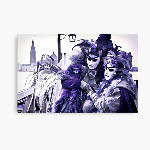 Impressions de costume de Carnaval de Venise 12 x 16, art mural Italie,  photographie d'art de voyage, décoration d'art mural Venise, décoration  murale de chambre à coucher, décoration violette -  France
