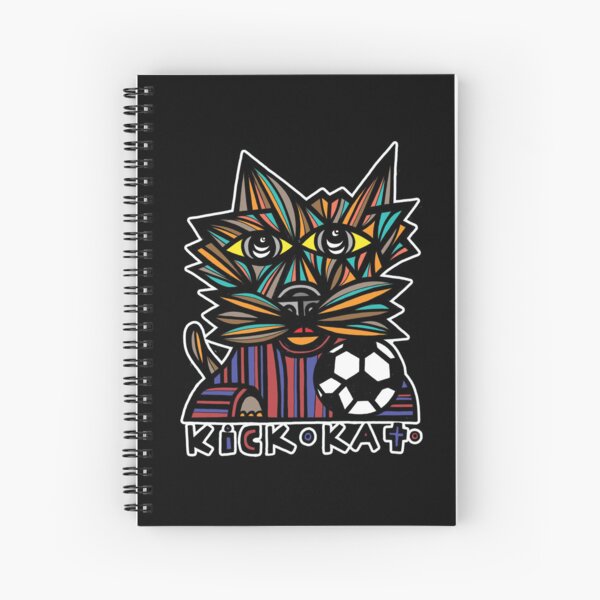 "Kick Kat" Spiral Notebook