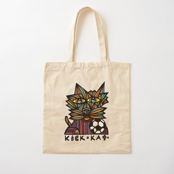 "Kick Kat" Cotton Tote Bag