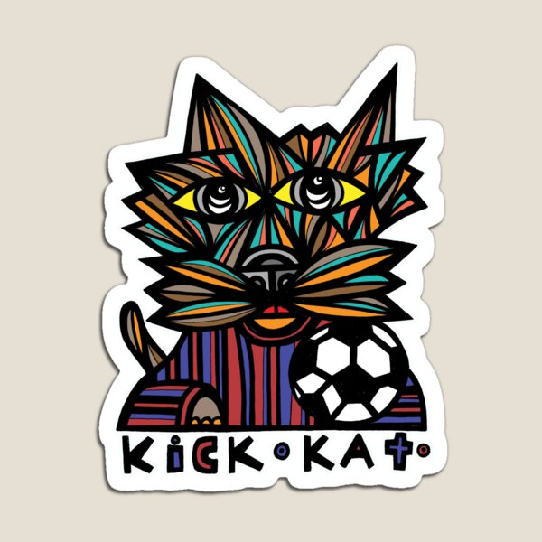 "Kick Kat" Magnet