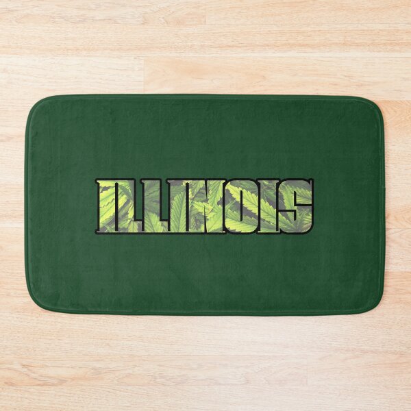 Item preview, Illinois Weed Leaves - Marijuana/Pot/420/Cannabis for Stoners and Smokers designed and sold by SteamParliament.