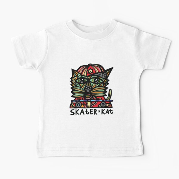 "Skater Kat" Baby T-Shirt