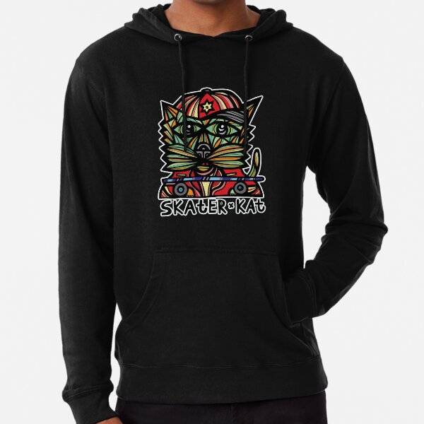 "Skater Kat" Lightweight Hoodie