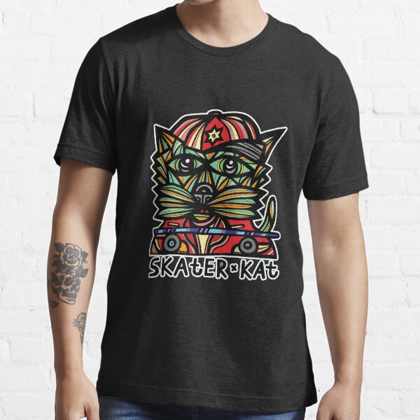 "Skater Kat" Essential T-Shirt