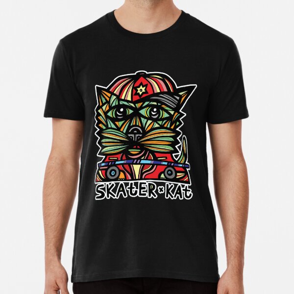 "Skater Kat" Premium T-Shirt