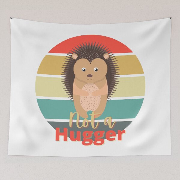 Item preview, Not a Hugger | Introvert Gift | Need My Space | Cute Porcupine  designed and sold by DevlynnDesigns.