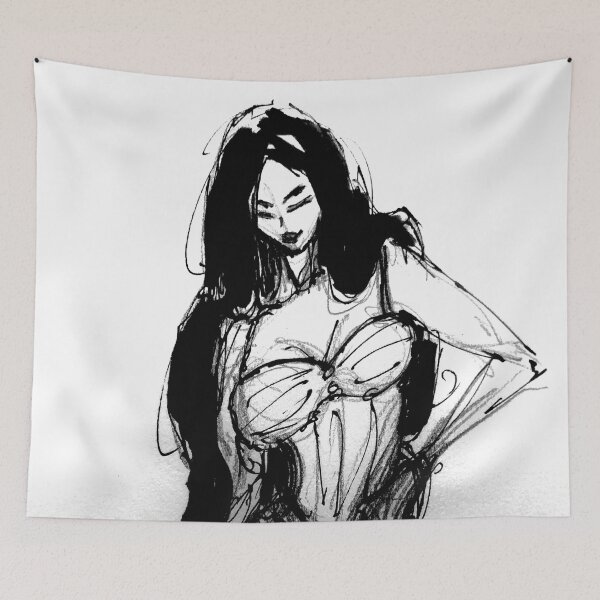 Item preview, SKETCHY GIRL 10 designed and sold by ArredondoPrime.