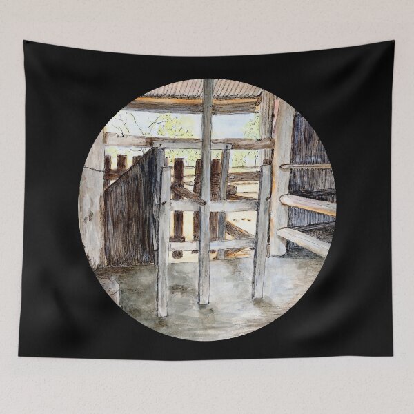 Item preview, Old Milking Bails designed and sold by Anne Huth.