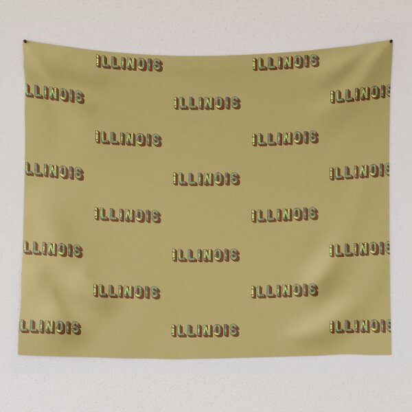 Item preview, Illinois Weed Leaves Shadow Text - Marijuana/Pot/420/Cannabis for Stoners and Smokers designed and sold by SteamParliament.