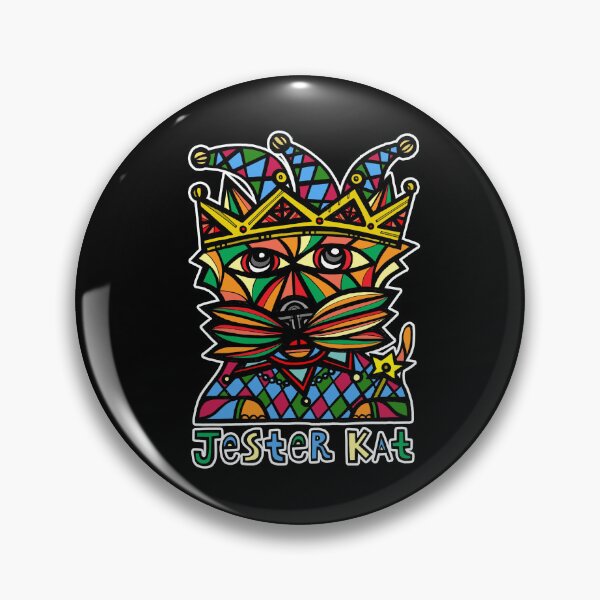 "Jester Kat" Pin