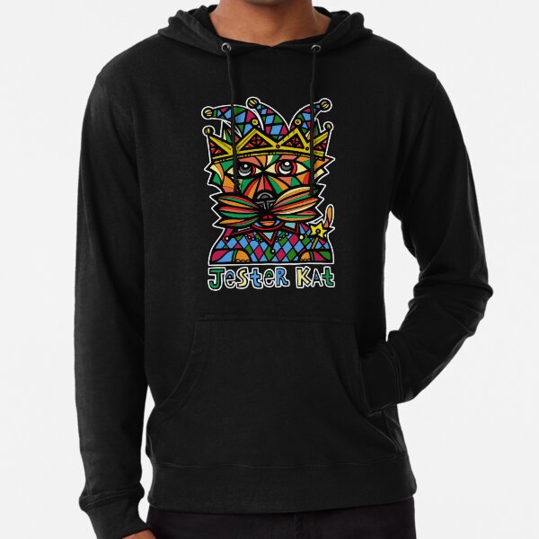 "Jester Kat" Lightweight Hoodie