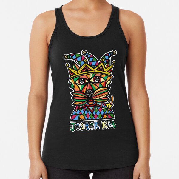 "Jester Kat" Racerback Tank Top