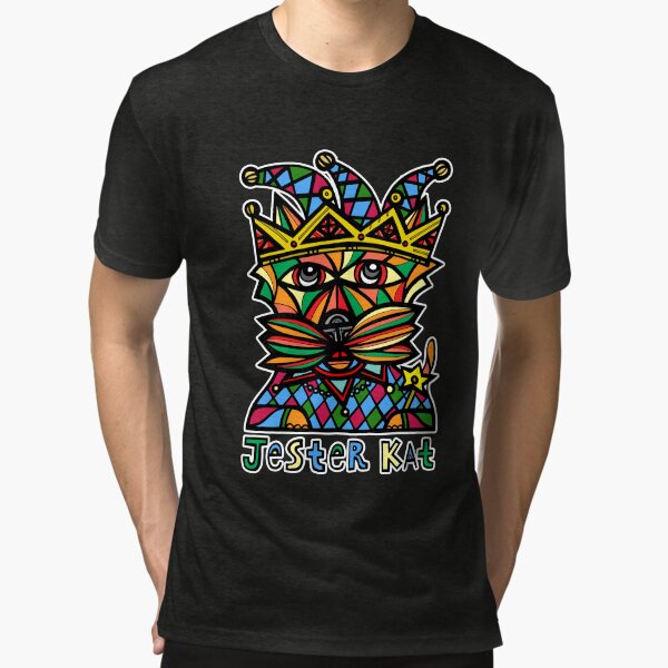 "Jester Kat" Tri-blend T-Shirt