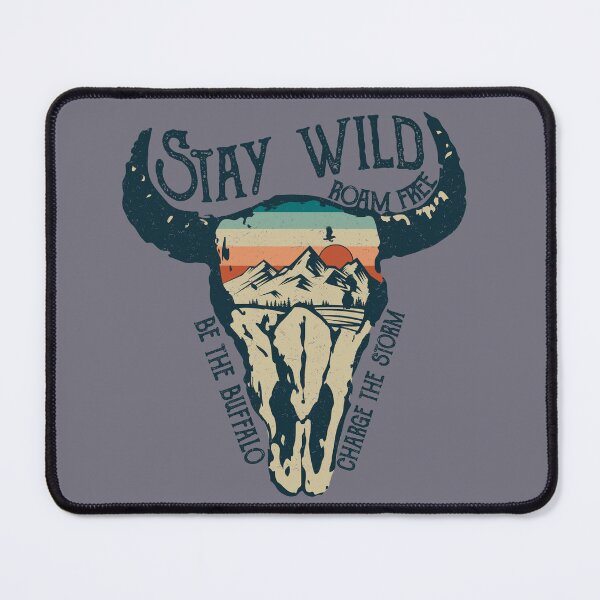 Item preview, Stay Wild Roam Free designed and sold by Make-My-Fun.