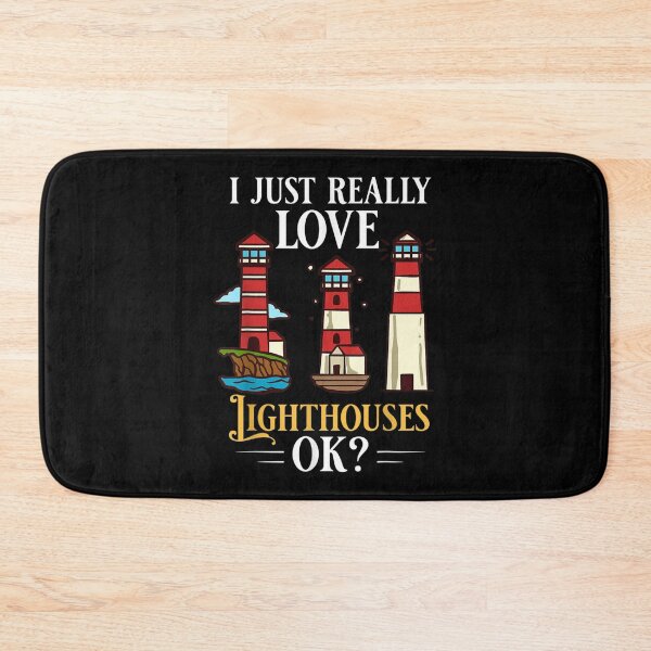 Item preview, Lighthouse Tower Beach Ocean Quotes Lamp Light  designed and sold by doriaali.