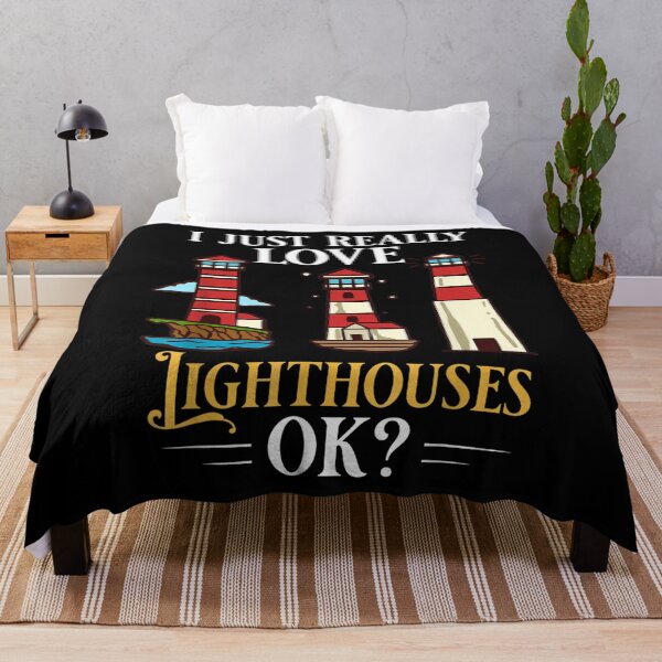 Item preview, Lighthouse Tower Beach Ocean Quotes Lamp Light  designed and sold by doriaali.