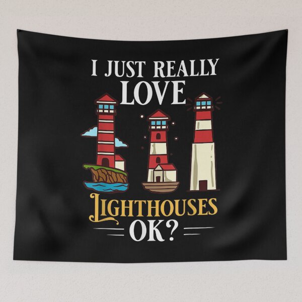 Item preview, Lighthouse Tower Beach Ocean Quotes Lamp Light  designed and sold by doriaali.