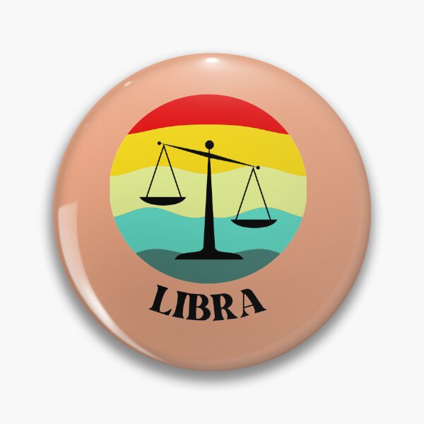 Item preview, Libra retro design - astrological signs designed and sold by rmpk101.
