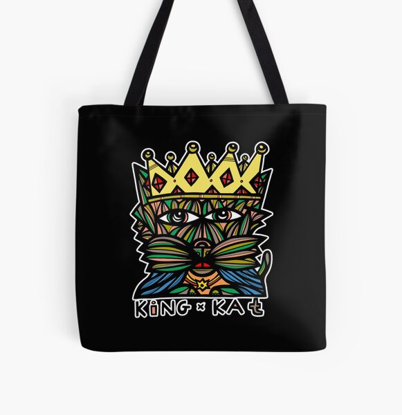 "King Kat" All Over Print Tote Bag