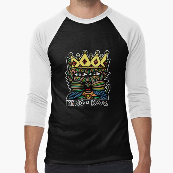 "King Kat" Baseball ¾ Sleeve T-Shirt