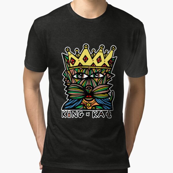 "King Kat" Tri-blend T-Shirt