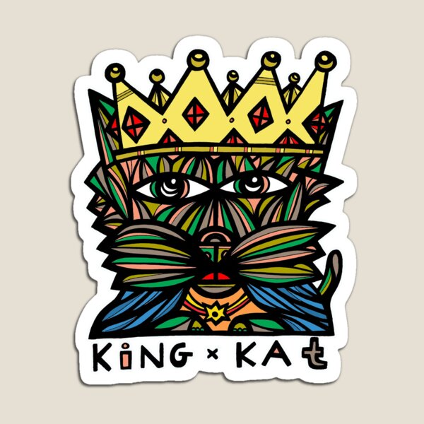 "King Kat" Magnet