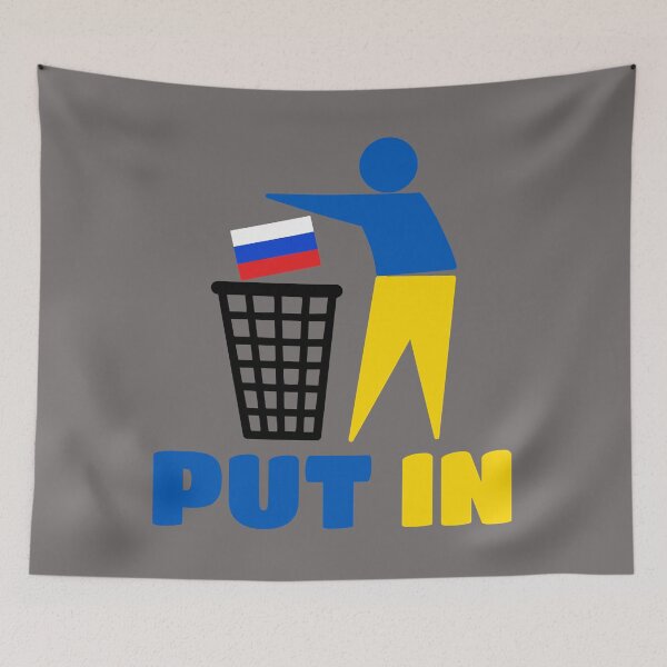 Item preview, Putin Trash Russia Trash Ukrainian strong, Stand with Ukraine Trash  designed and sold by boiserwsotaror.