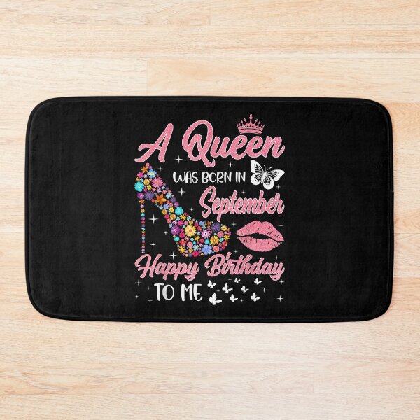 Item preview, A Queen Was Born In September Flowers High Heel Bday Girl  designed and sold by doriaali.