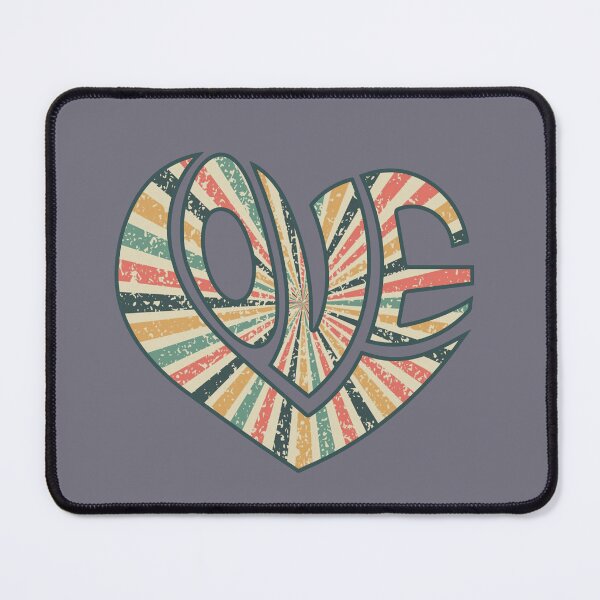 Item preview, Love Heart Retro designed and sold by Make-My-Fun.