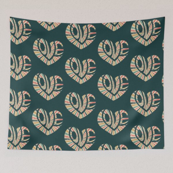 Item preview, Love Heart Retro designed and sold by Make-My-Fun.