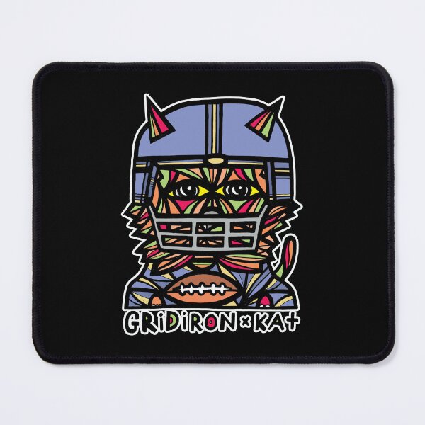 "GridIron Kat" Mouse Pad