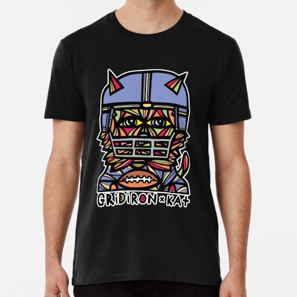 "GridIron Kat" Premium T-Shirt