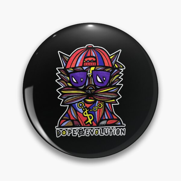 "Dope Evolution" Pin