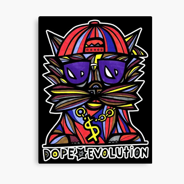 "Dope Evolution" Canvas Print