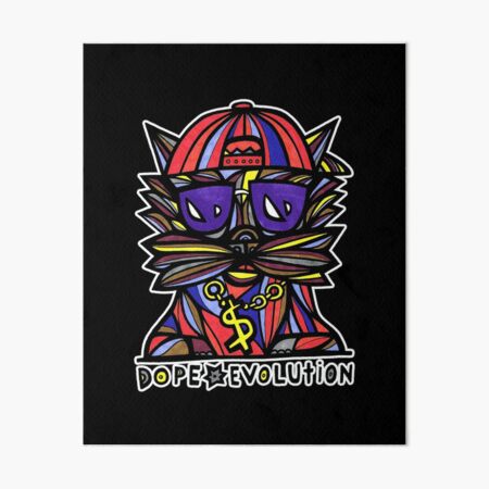 "Dope Evolution" Art Board Print